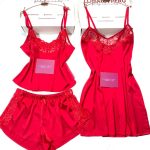 3 PIEZAS MISHELL ROJO
